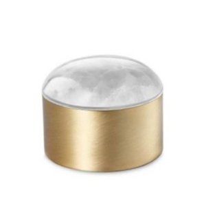 Kendra Scott Decor Brass Dome White Onyx Box!